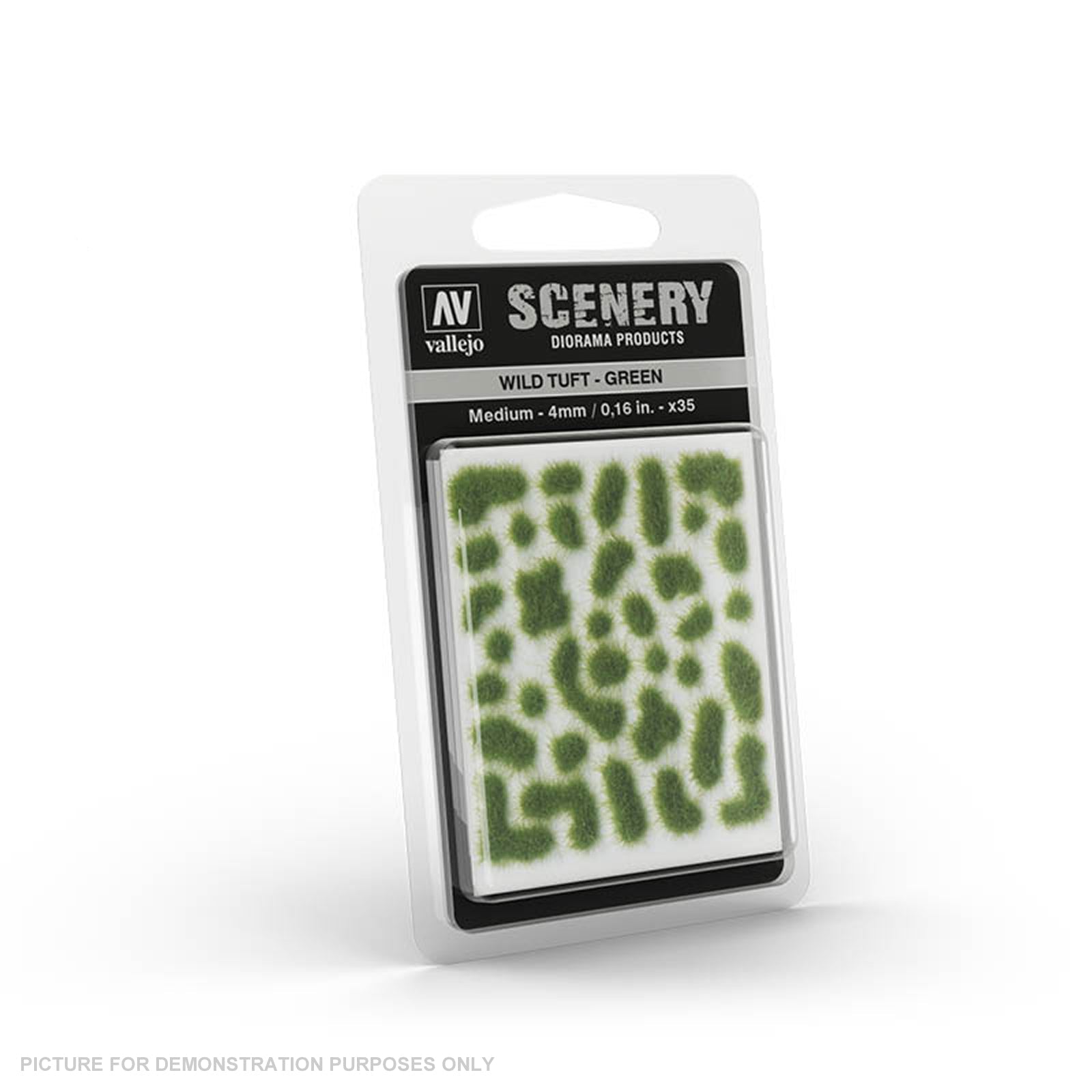 Vallejo Scenery - Wild Tuft - Green - Medium